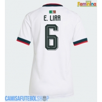 Camisa de time de futebol México Erik Lira #6 Replicas 2º Equipamento Feminina Mundo 2026 Manga Curta